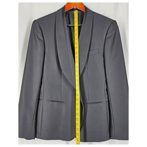 DOLCE & GABBANA SICILIA GRAY BLAZER – VIRGIN WOOL + SILK MADE IN ITALY – SIZE 50 - Picture 9 of 15